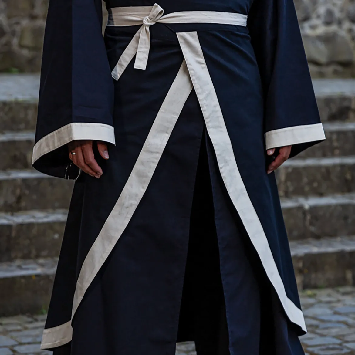 Dungeons & Dragons - Magier Kampfrock schwarz-natur