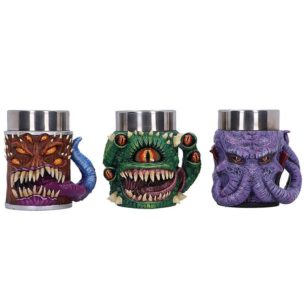 Dungeons & Dragons - Mini Monster Tiny Krüge 3er Set