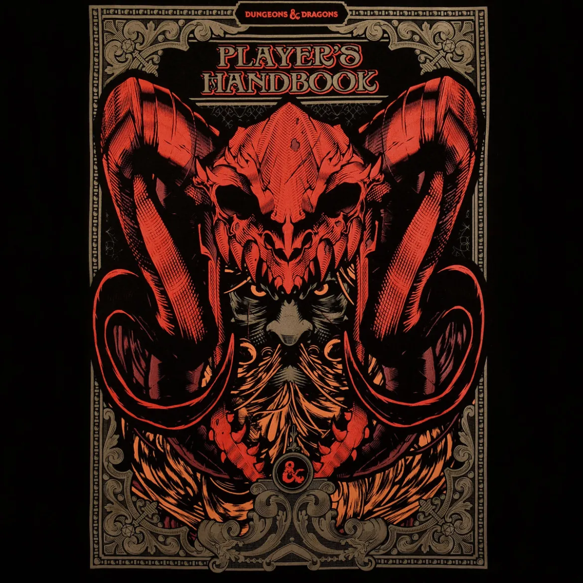Dungeons & Dragons - Players Handbook T-Shirt schwarz