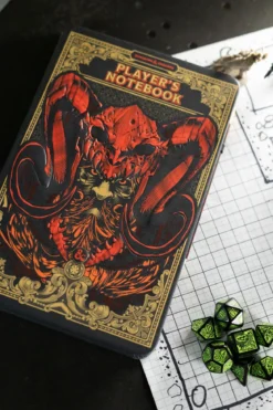 Dungeons & Dragons - Players Notizbuch A5 mit Bleistift