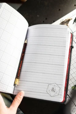 Dungeons & Dragons - Players Notizbuch A5 mit Bleistift