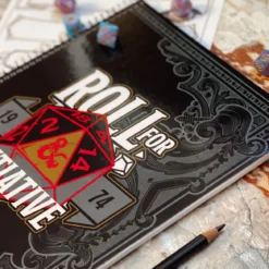 Dungeons & Dragons - Roll For Initiative Notizheft A4