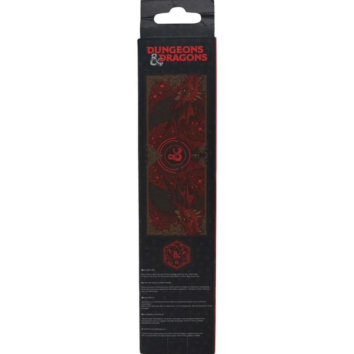 Dungeons & Dragons Schreibtischunterlage & Untersetzer Set