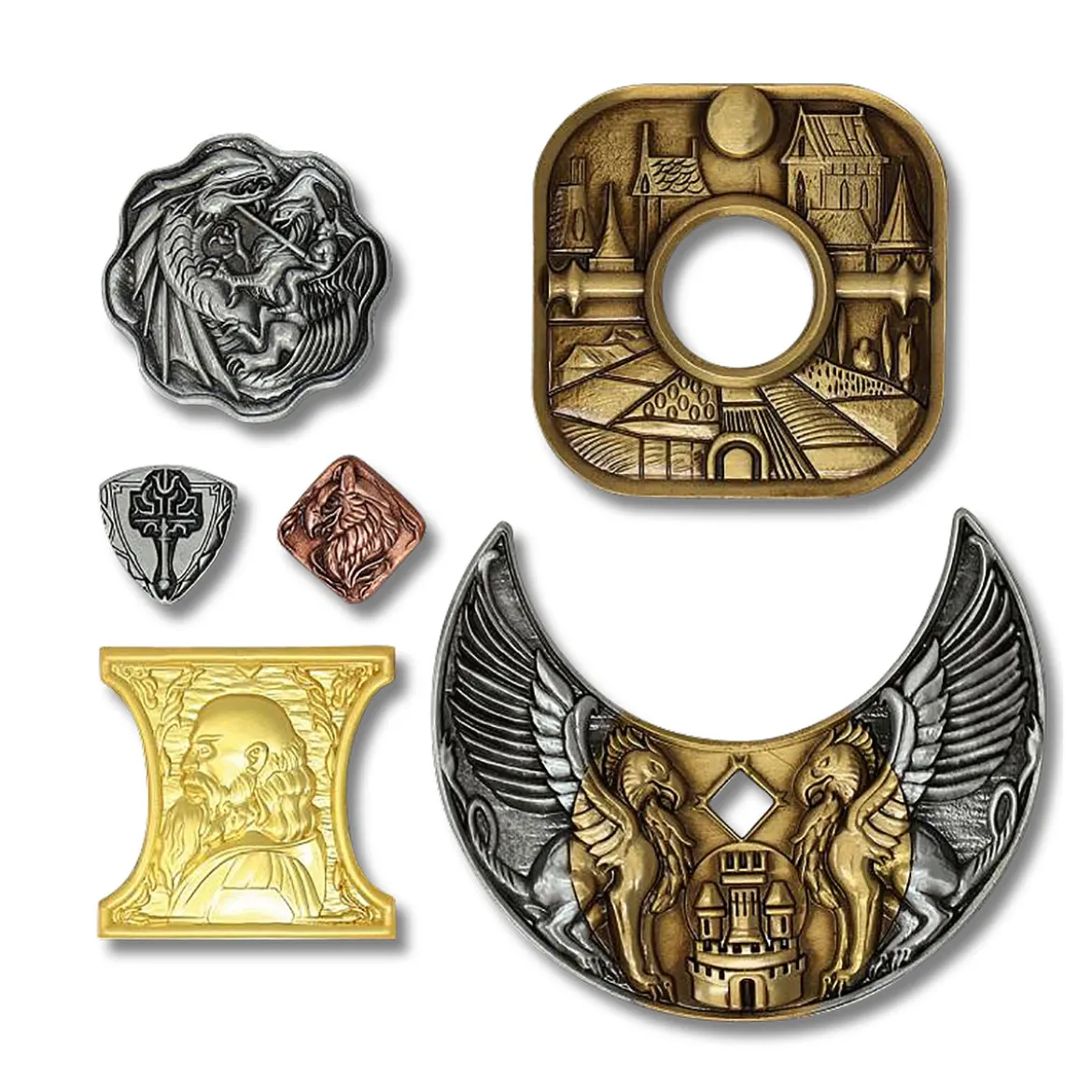 Dungeons & Dragons - Waterdeep Sammlermünzen-Set