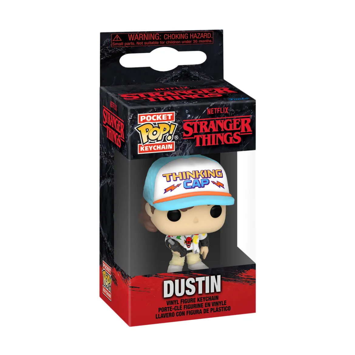 Dustin Henderson Season 4 Funko Pop Schlüsselanhänger - Stranger Things