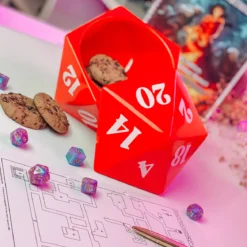 D20 Würfel Keksdose für Pen & Paper Fans