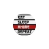 Eat Sleep Anime Repeat Button
