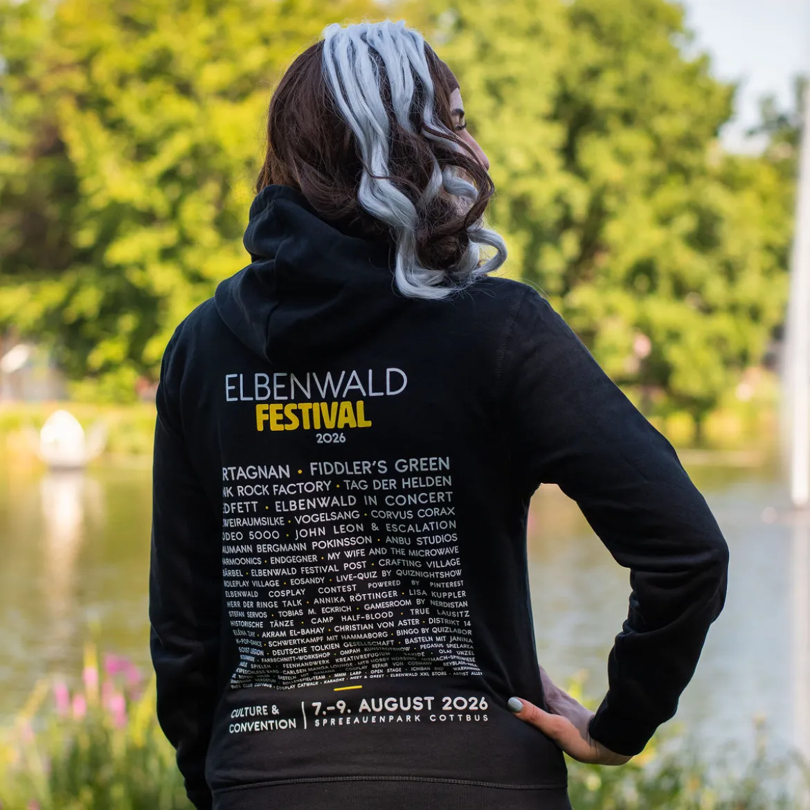 Elbenwald Festival 2026 - Line-Up Hoodie
