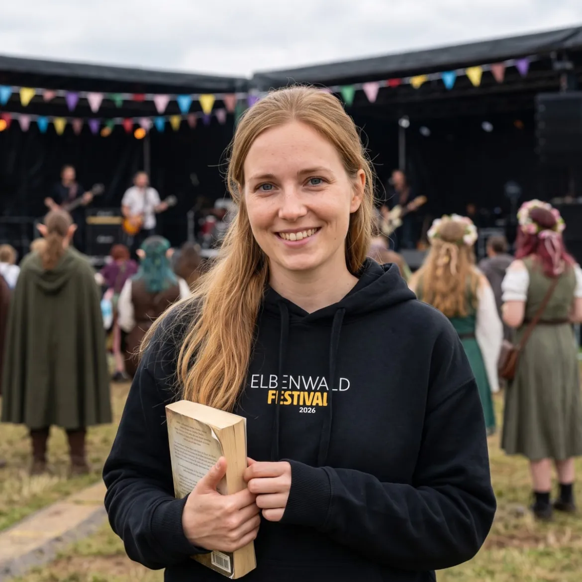 Elbenwald Festival 2026 - Line-Up Hoodie