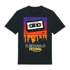 Elbenwald Festival - Tape Shirt schwarz