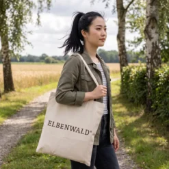 Elbenwald Premium Jutebeutel groß