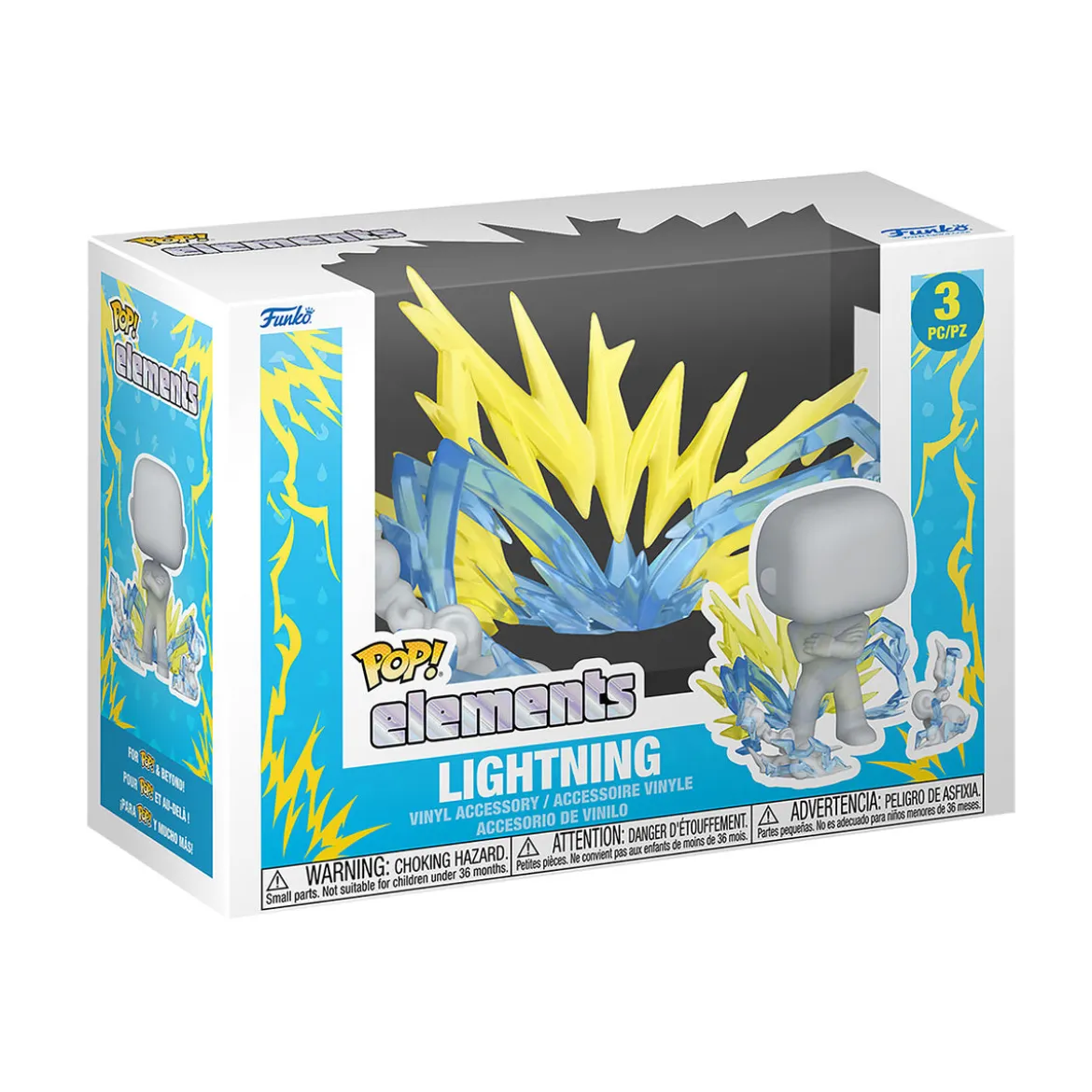 Elements - Lightning Yellow Funko Pop Figur Diorama