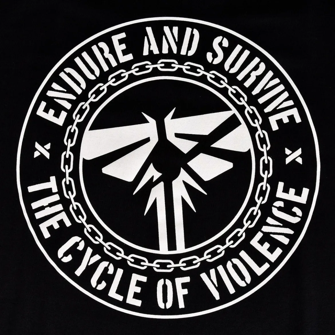 Endure and Survive T-Shirt für The Last of Us Fans schwarz