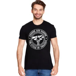 Endure and Survive T-Shirt für The Last of Us Fans schwarz