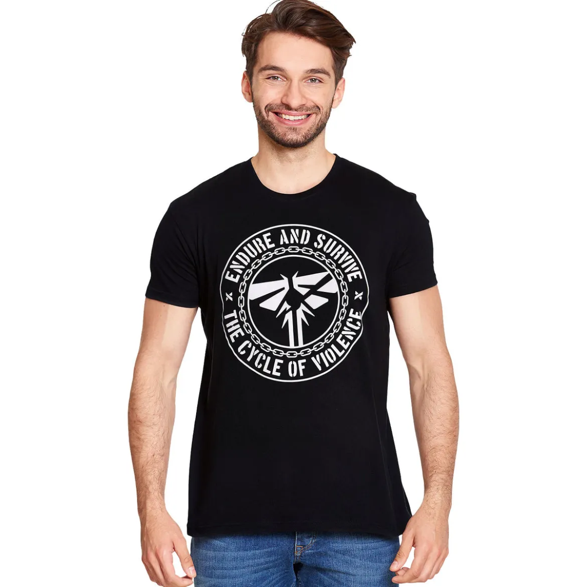 Endure and Survive T-Shirt für The Last of Us Fans schwarz