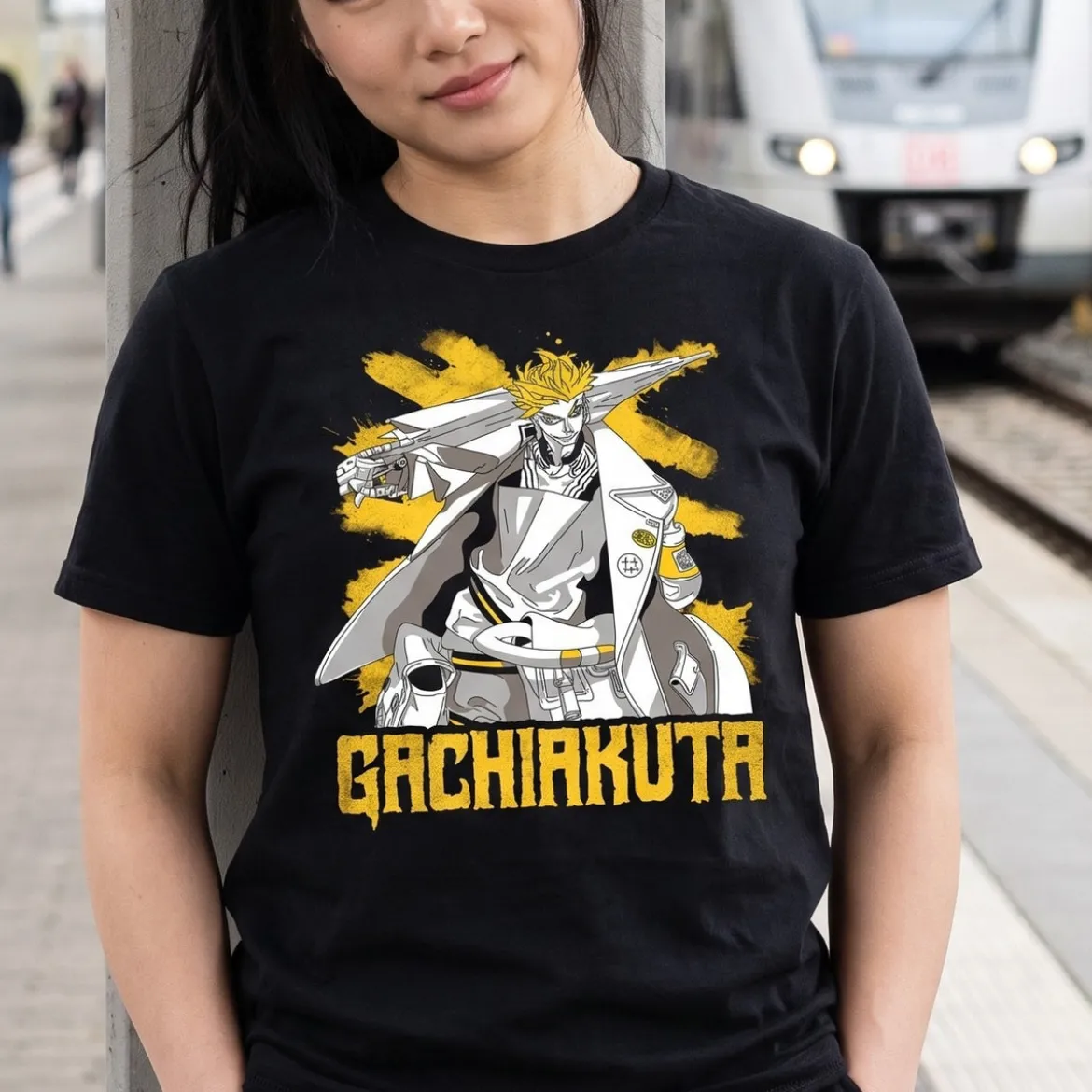 Enjin T-Shirt schwarz für Gachiakuta Fans