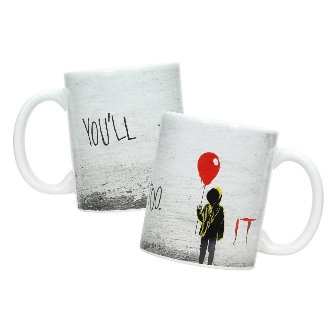 Es Geschenkbox Tasse & Schlüsselanhänger You'll float too