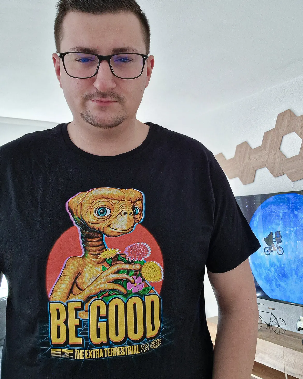 E.T. - Be Good T-Shirt schwarz