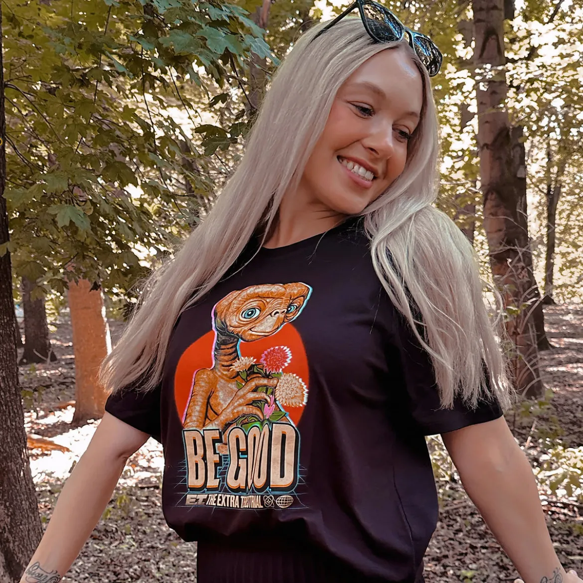 E.T. - Be Good T-Shirt schwarz