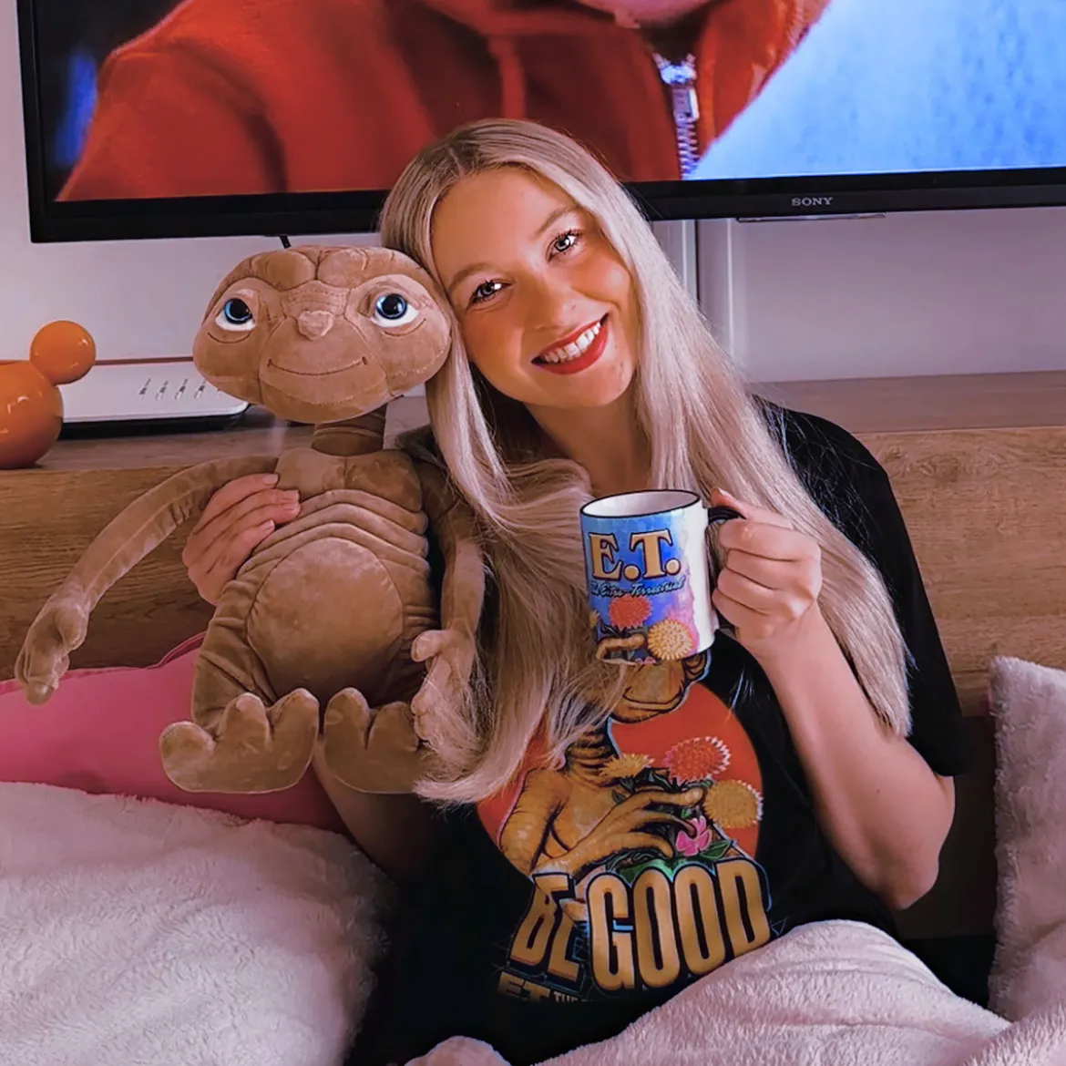 E.T. - Be Good T-Shirt schwarz
