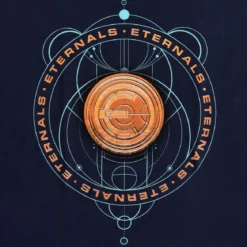 Eternals - Discs T-Shirt blau