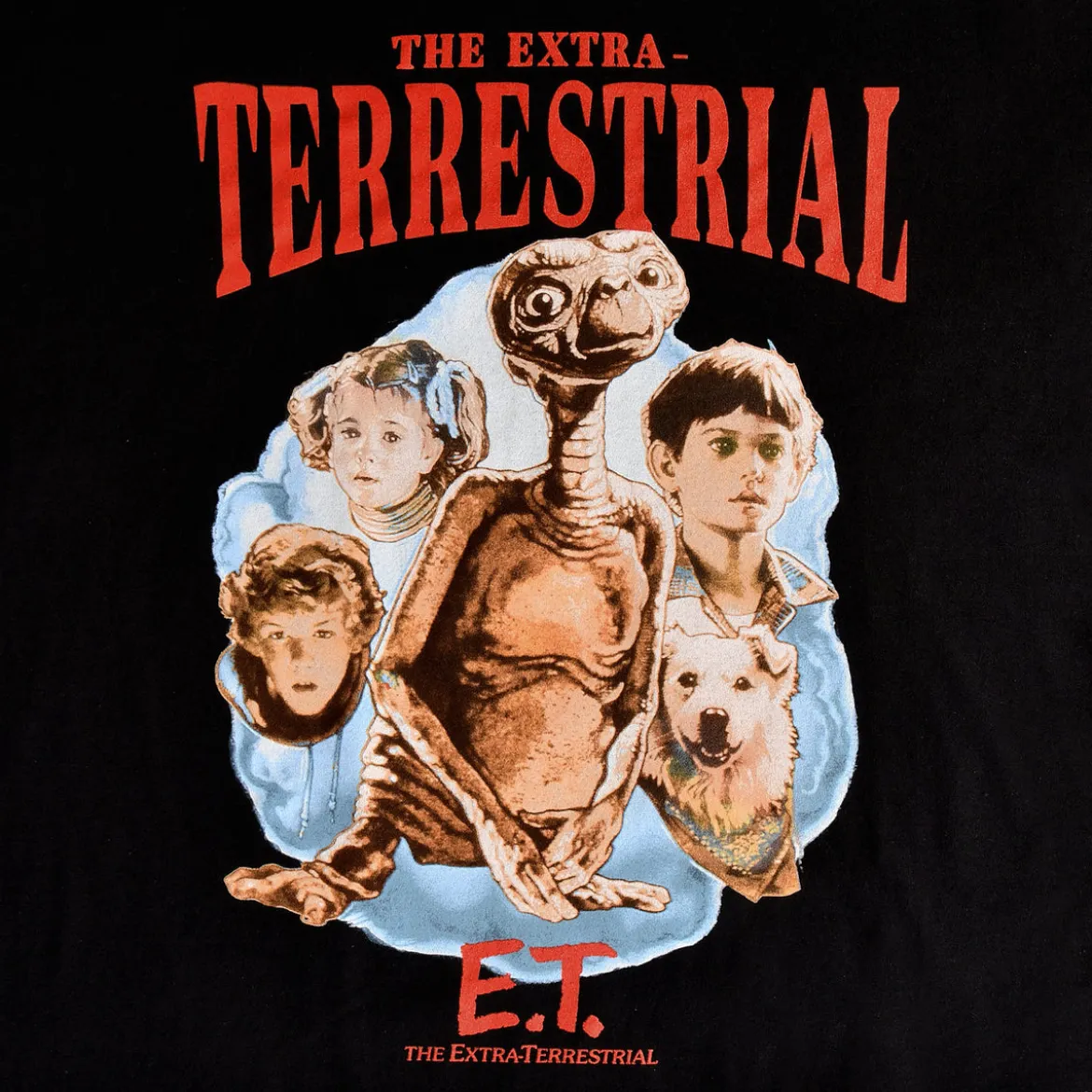 E.T. The Extra-Terrestrial T-Shirt schwarz