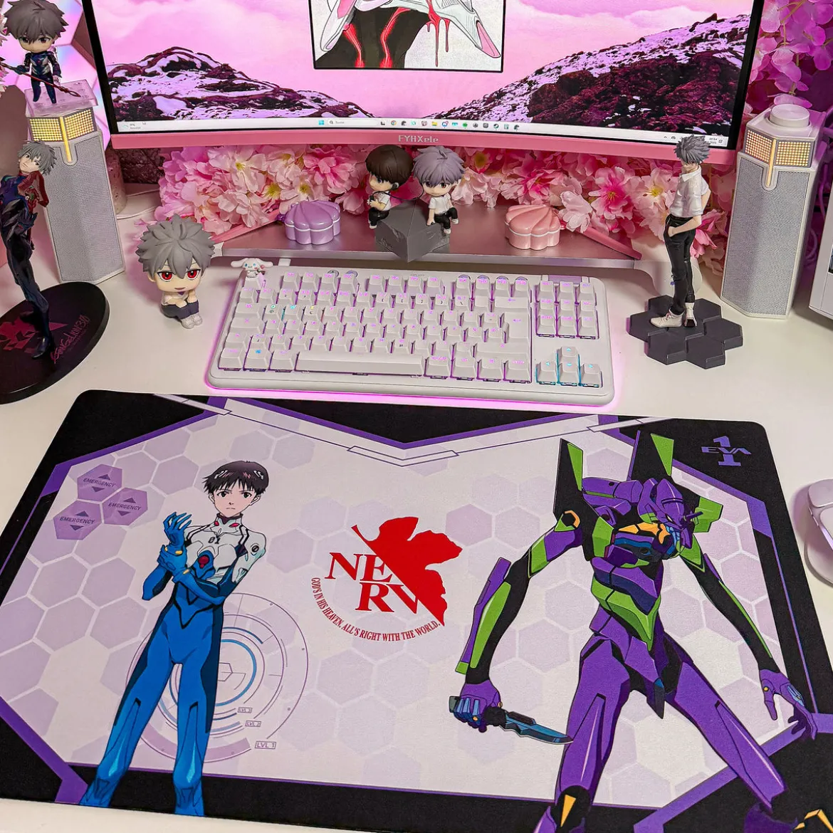 Evangelion - Shinji und Unit-01 Mousepad