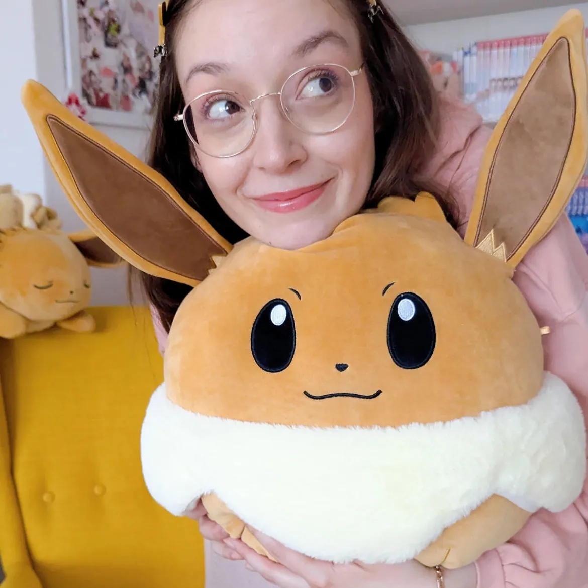 Evoli Squishmallows Plüsch Figur - Pokemon