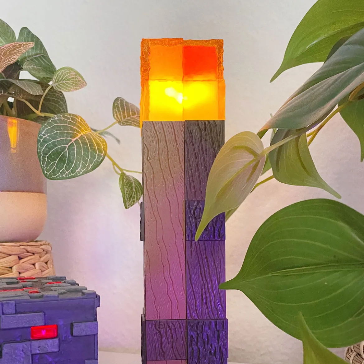 Fackel Lampe - Minecraft