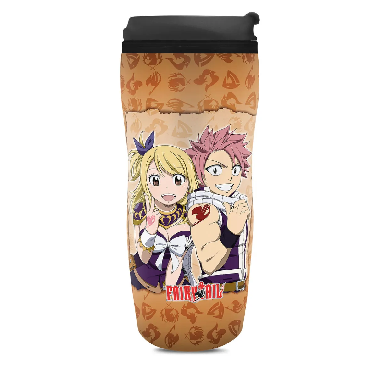 Fairy Tail - Lucy und Natsu To Go Becher