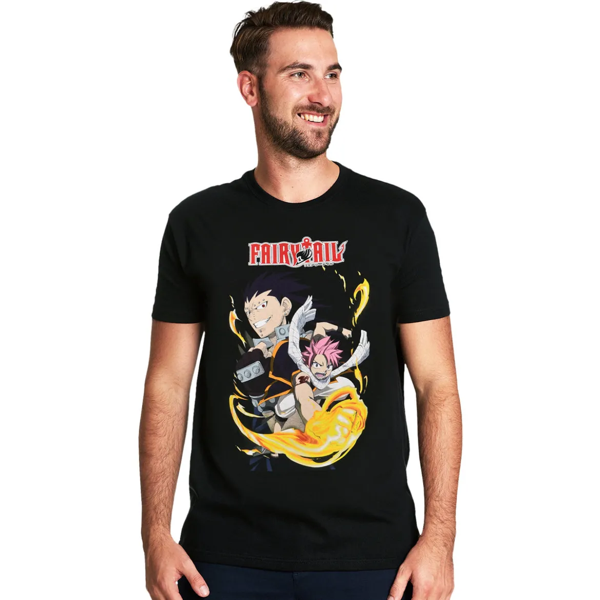 Fairy Tail - The Dragon Search T-Shirt schwarz