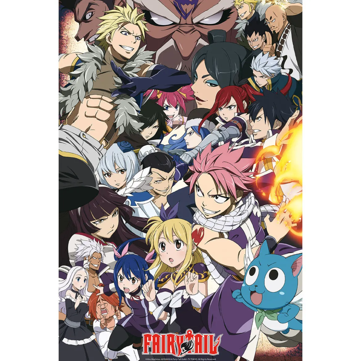 Fairy Tail vs. Other Guilds Maxi Poster