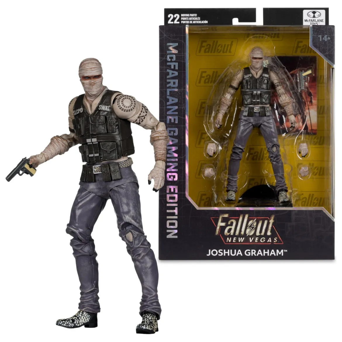 Fallout Gaming Edition Actionfigur Joshua Graham 17 cm