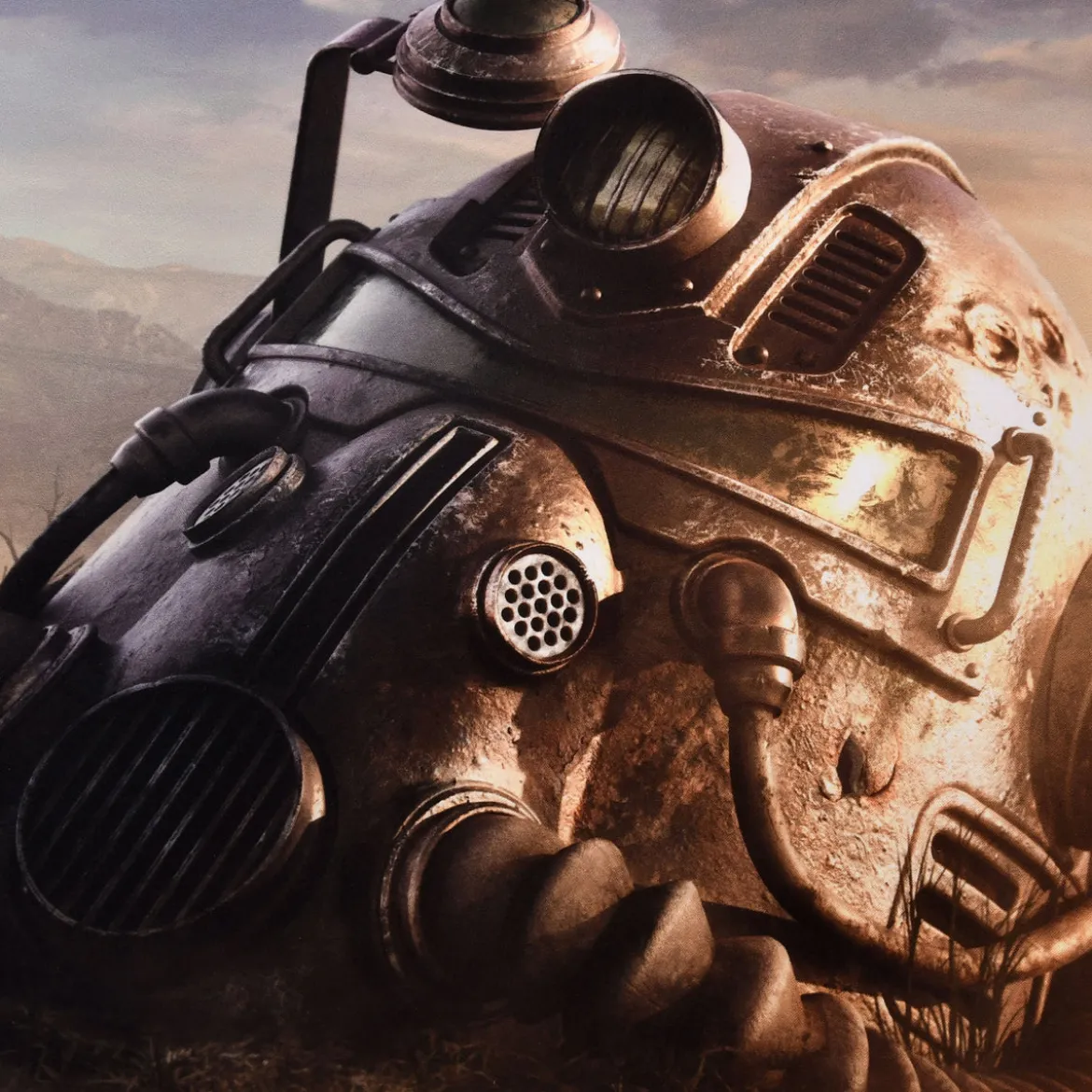 Fallout - Keyart Helmet Mousepad