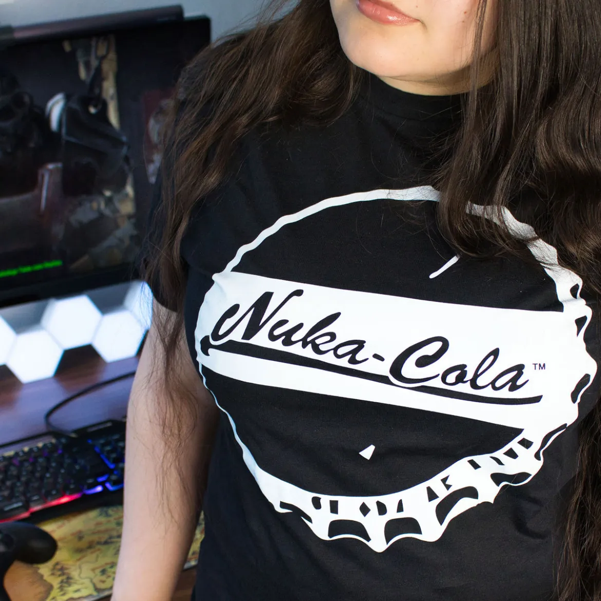 Fallout - Nuka Cola T-Shirt schwarz