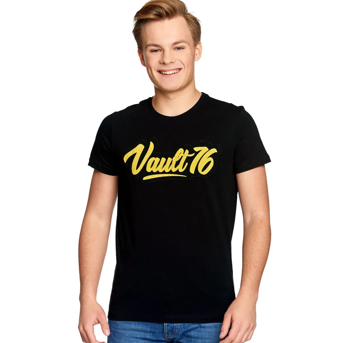 Fallout - Oil Vault 76 T-Shirt schwarz