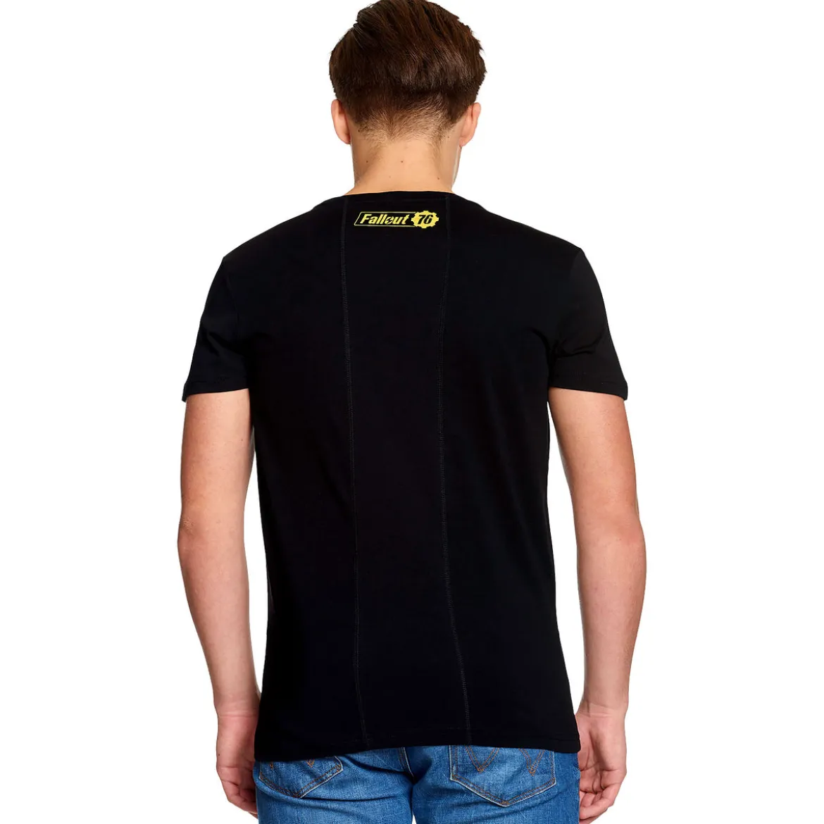 Fallout - Oil Vault 76 T-Shirt schwarz