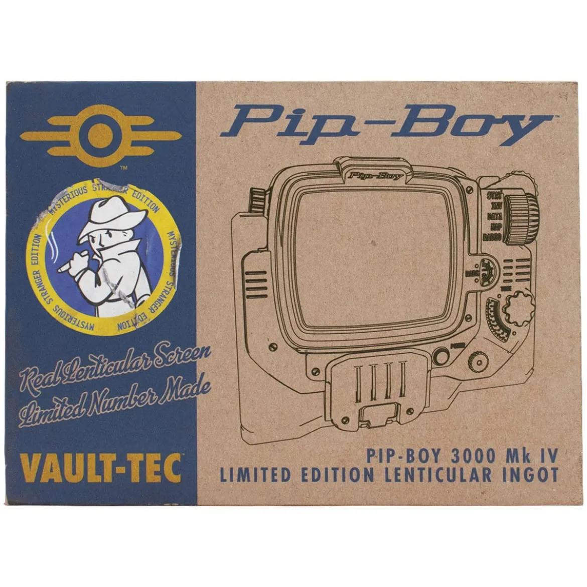 Fallout - Pip-Boy Lentikularbarren Sammler Replik Limited Edition