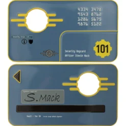 Fallout 3 Replik Vault 101 Security Keycard Limited Edition
