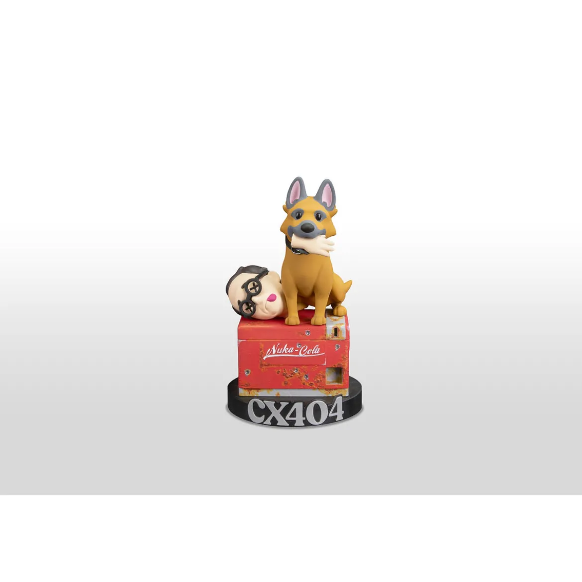Fallout Vinyl Figur CX404 & Wilzig (Head) Stylized 20 cm