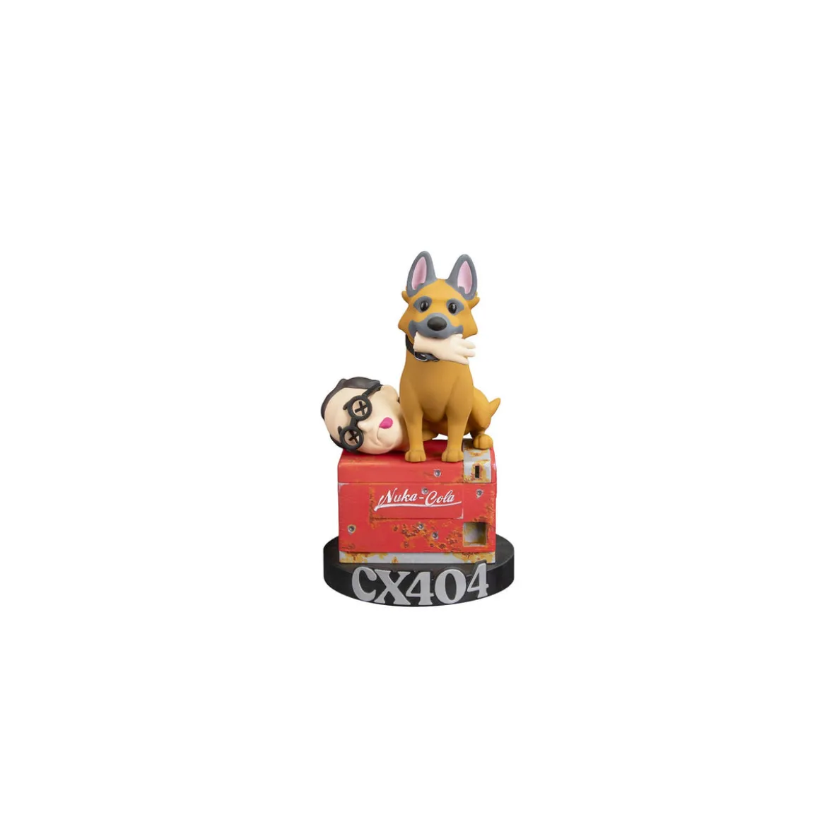 Fallout Vinyl Figur CX404 & Wilzig (Head) Stylized 20 cm