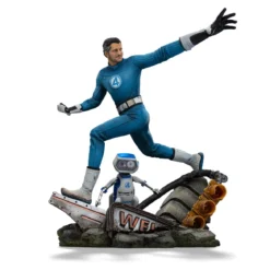 Fantastic Four Art Scale Statue 1/10 Mr. Fantastic and H.E.R.B.I.E 26 cm