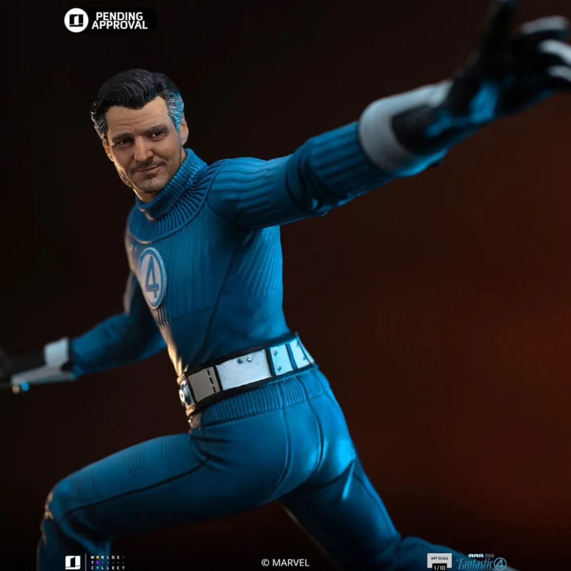 Fantastic Four Art Scale Statue 1/10 Mr. Fantastic and H.E.R.B.I.E 26 cm