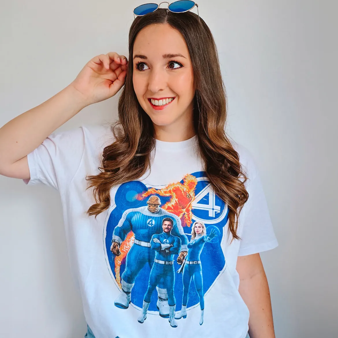 Fantastic Four - Group T-Shirt weiß