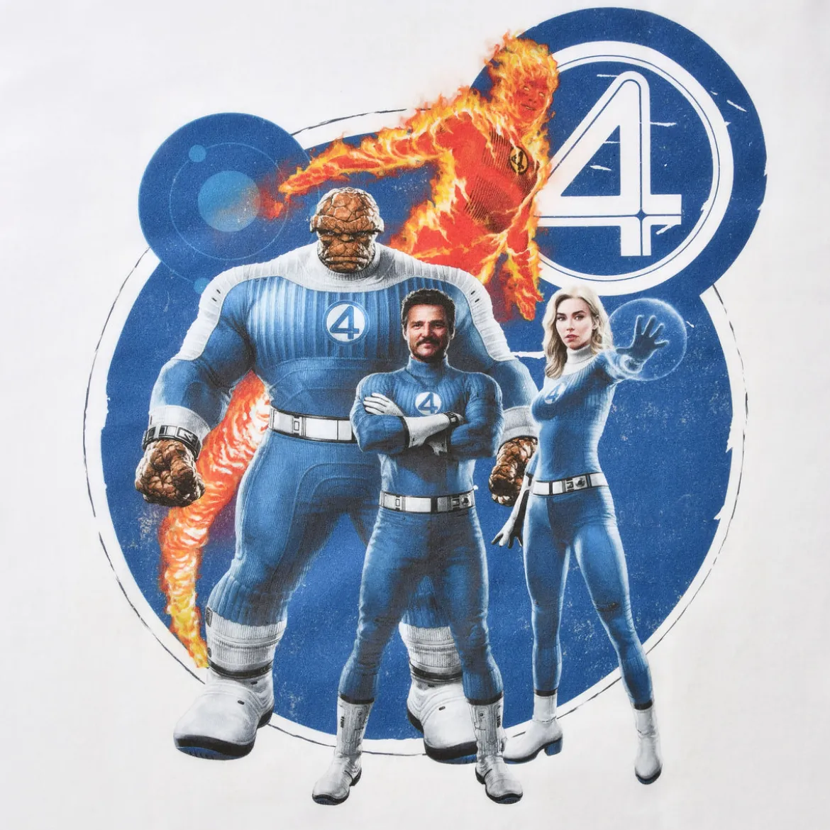 Fantastic Four - Group T-Shirt weiß