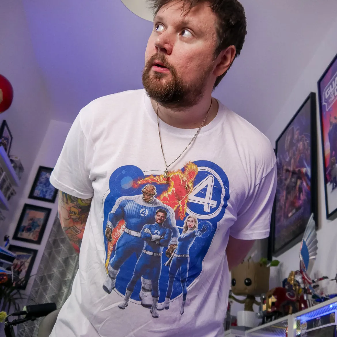 Fantastic Four - Group T-Shirt weiß