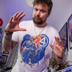 Fantastic Four - Group T-Shirt weiß
