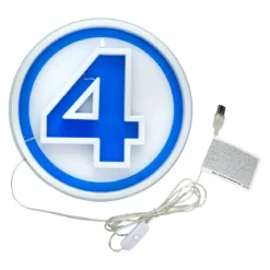 Fantastic Four LED Wandleuchte Logo Neon