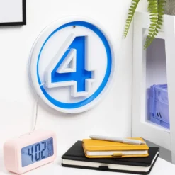 Fantastic Four LED Wandleuchte Logo Neon