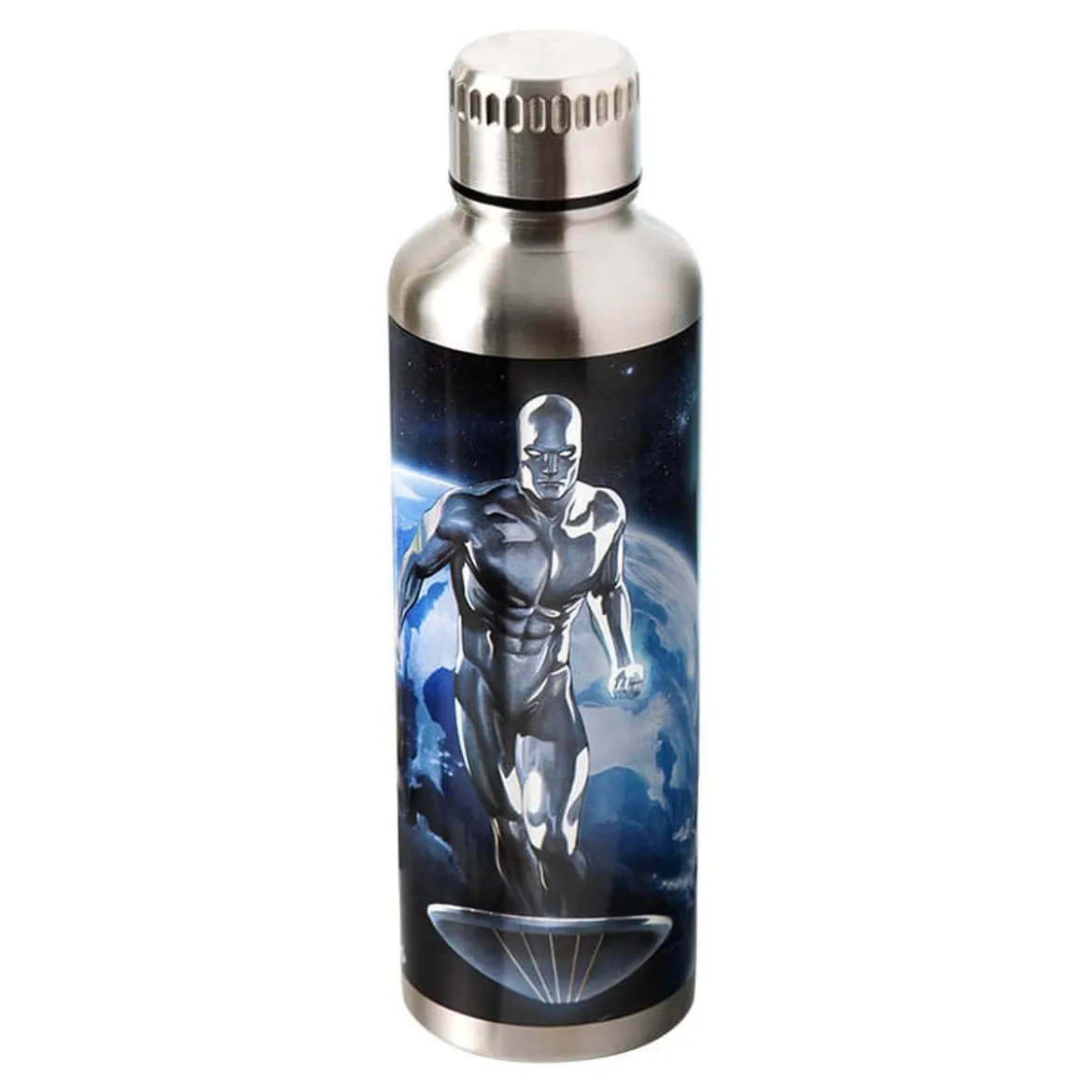Fantastic Four Metal Trinkflasche Silver Surfer